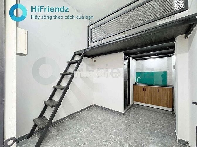 Phòng duplex giá rẻ ngay emart phan văn trị