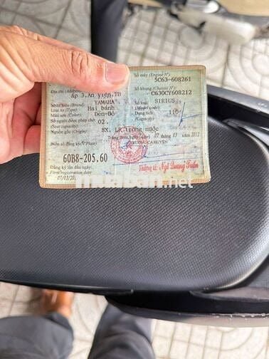 YAMAHA SIRIUS 2012 , MÁY ZIN ÊM XE ĐẸP Chính chủ
