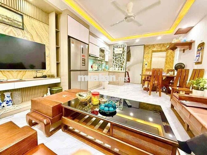 Kim giang40m 6t thang máy mt4,2m,cách phố 10m,ôtô đỗ cửa,kd VP,an sinh