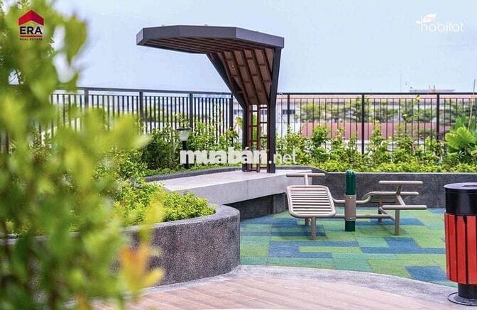 Cho thuê căn 2pn 2wc full nội thất Habitat gđ3 giá 18 triệu