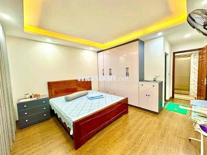 Kim giang40m 6t thang máy mt4,2m,cách phố 10m,ôtô đỗ cửa,kd VP,an sinh