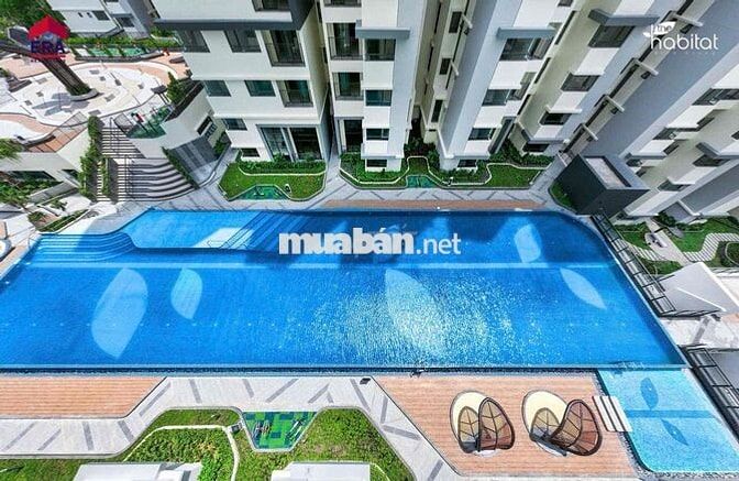 Cho thuê căn 2pn 2wc full nội thất Habitat gđ3 giá 18 triệu