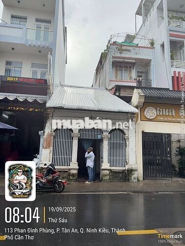 Bán đất mặt tiền đường phan đình phùng ngay bến ninh kiều Cần Thơ