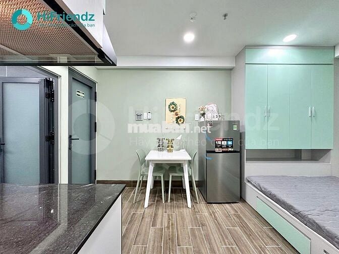 STUDIO FULL NỘI THẤT - BAN CÔNG - MỚI XÂY NGAY LOTTE NGUYỄN VĂN LƯỢNG