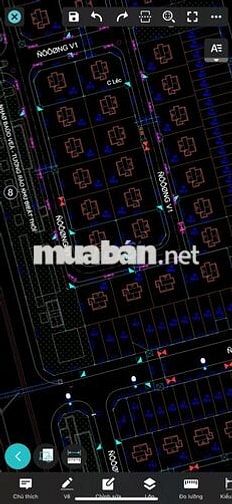 Lô đất biệt thự 2 mặt tiền nằm trong khu Vip VCN Phước Hải Nha Trang