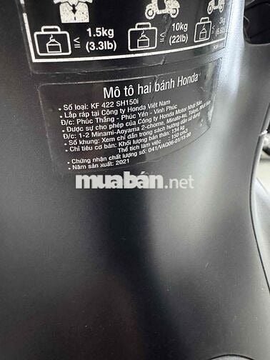 SH150 Abs 2021 Đen nhám rin siêu đẹp