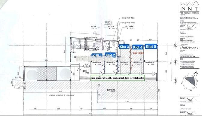 CHO THUÊ 5 KIOT 25m2 TẦNG TRỆT, BÃI XE LỚN – TÒA NHÀ CHDV CAO CẤP Q10
