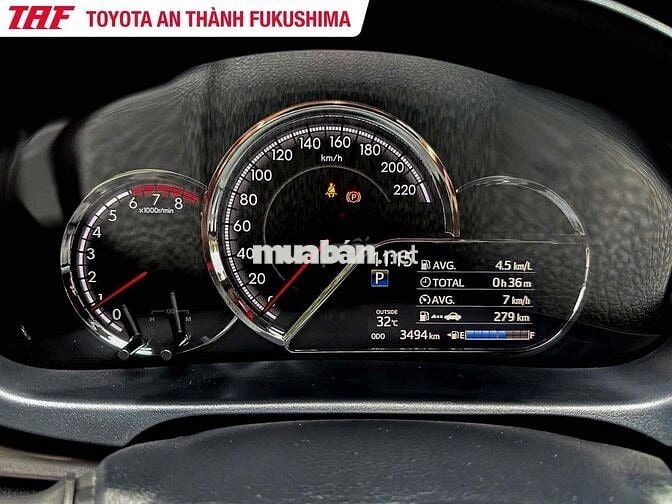 Toyota Vios 2024 G 1.5 CVT - 3494 km-Giá 4xx