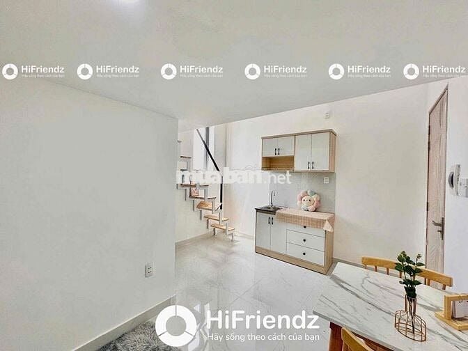CĂN HỘ DUPLEX FULL NỘI THẤT CỬA SỔ TRỜI SÁNG CÁCH ĐH CÔNG THƯƠNG 4P