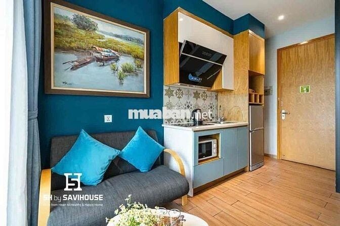 căn hộ 1 pn thiết kế hiện đại siêu sang 1 phòng ***