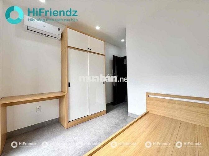 Căn Hộ Ban Công Thang Máy Full NT Đi Bộ Qua GTVT, Hutech, Ngoại Thương