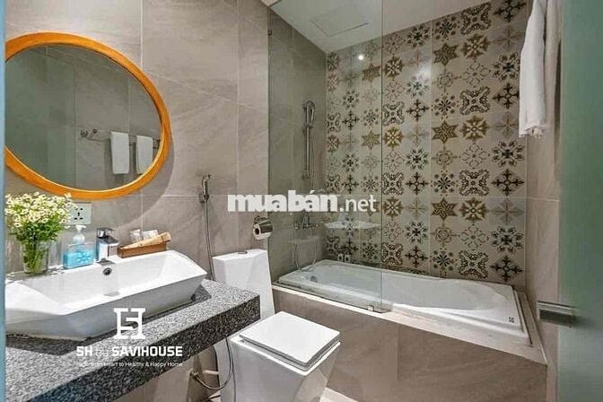 căn hộ 1 pn thiết kế hiện đại siêu sang 1 phòng ***