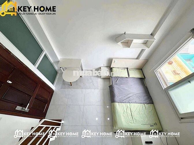 DUPLEX ĐẦY ĐỦ NỘI THẤT- Ở được 4 người. Gần Đầm Sen, An ninh Trống sẵn