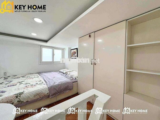 DUPLEX ĐẦY ĐỦ NỘI THẤT- Ở được 4 người. Gần Đầm Sen, An ninh Trống sẵn