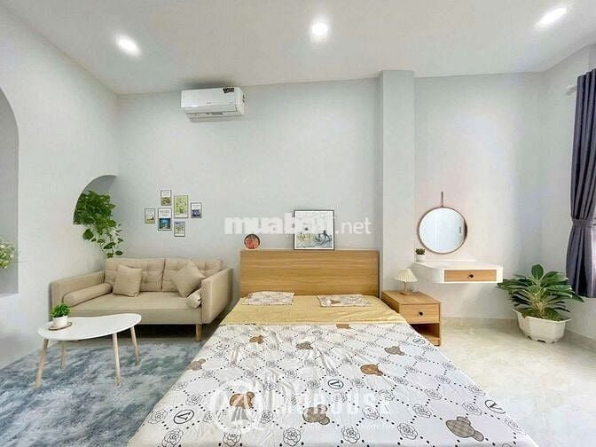 Căn hộ full nội thất cửa sổ lớn cực thoáng mát Hoàng Diệu Quận 4