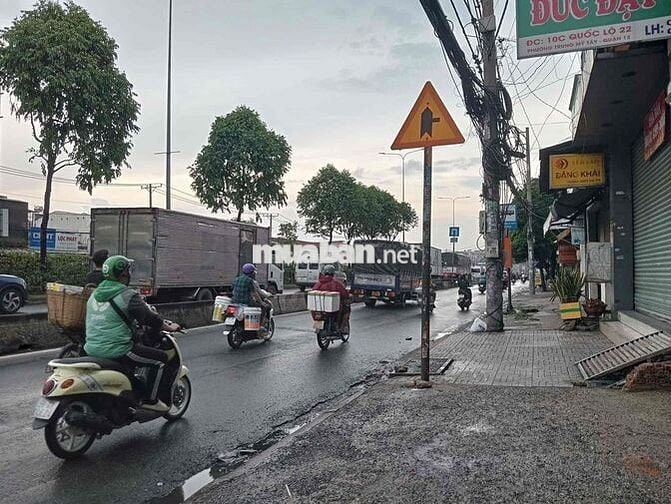 BÁN GẤP GIẢM 1 TỶ – HẺM Ô TÔ QL22 NGÃ TƯ AN SƯƠNG