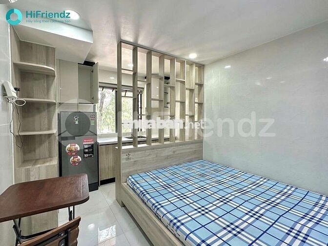 STUDIO FULL NỘI THẤT GẦN LOTTE MART CỬA SỔ LỚN SIÊU ĐẸP