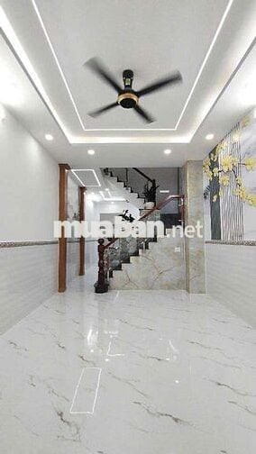 BÁN GẤP NHÀ BÌNH TÂN 3 TẦNG 4*16 SỔ HỒNG RIÊNG HẺM XE HƠI 5.35 TỶ