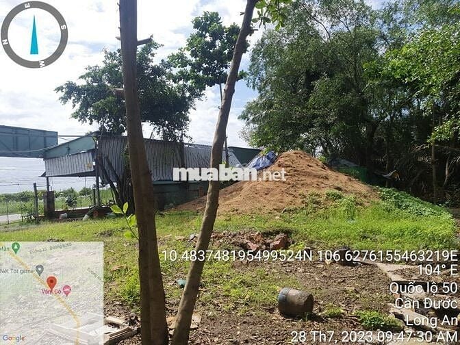 HOT - Bán 27m đất MT đường QL50 (556m2 Full TC), Phước Đông, Cần Đước