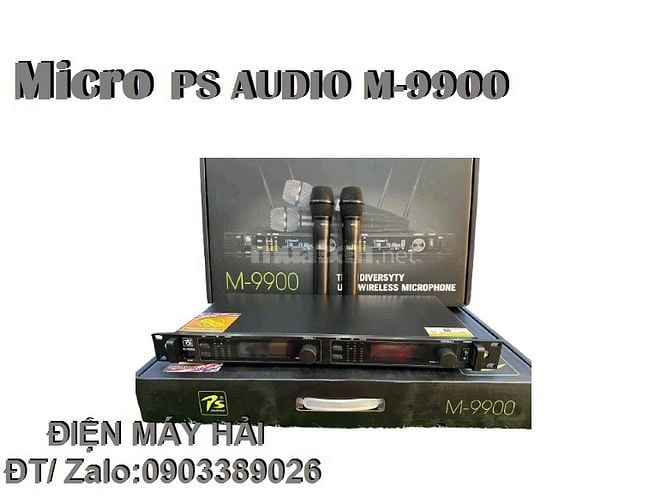 bộ micro không dây PS Audio M-9900 dòng chuyên sân khấu, ca nhạc