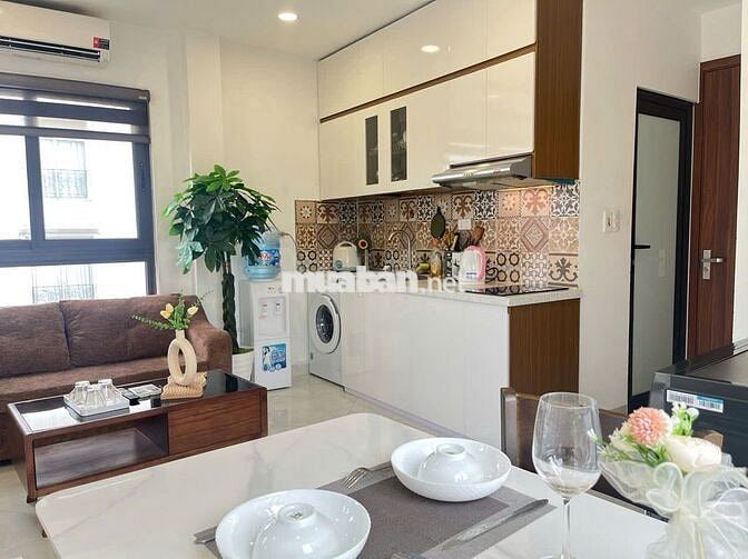 Căn hộ 1 ngủ 1 khách full đồ ngõ 285 Đội Cấn, Ba Đình -10tr3