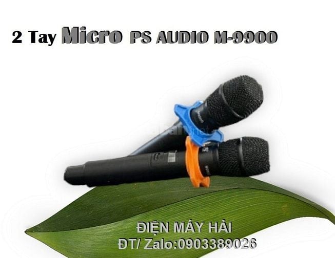 bộ micro không dây PS Audio M-9900 dòng chuyên sân khấu, ca nhạc
