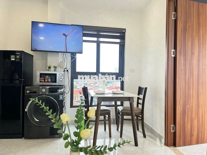 Căn hộ 1 ngủ 1 khách full đồ ngõ 285 Đội Cấn, Ba Đình -10tr3