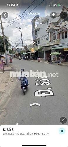 MẶT TIỀN KINH DOANH ĐƯỜNG SỐ 8 LINH XUÂN THỦ ĐỨC