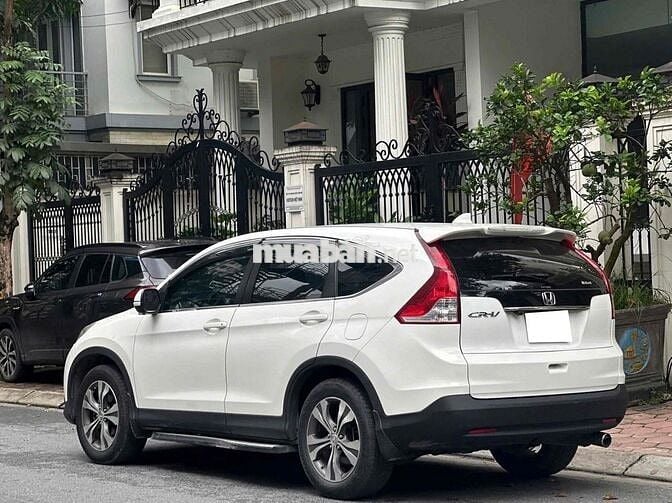 Honda CRV 2.4AT sx 2014 siêu đẹp màu trắng