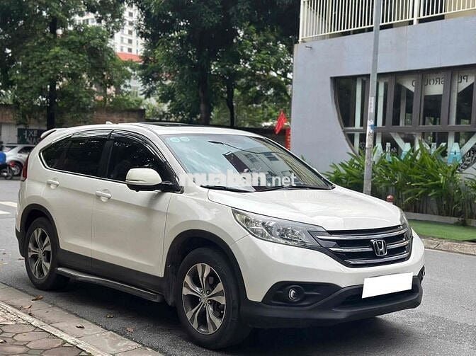 Honda CRV 2.4AT sx 2014 siêu đẹp màu trắng