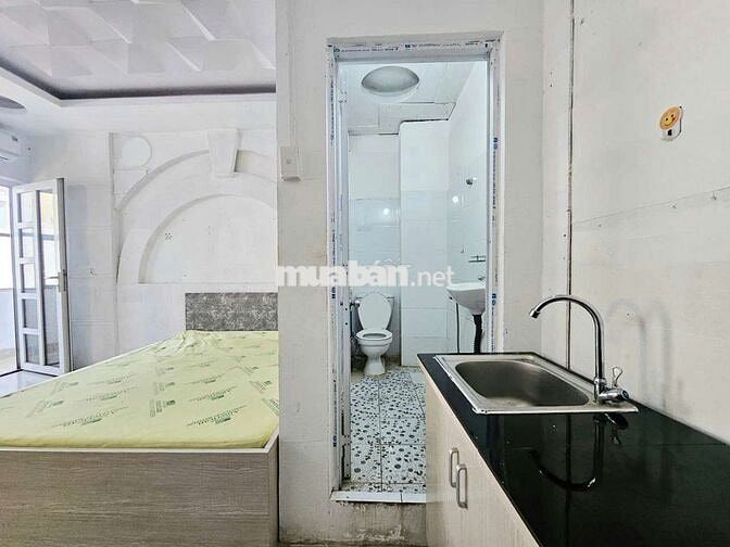 STUDIO CỬA SỔ TRỜI - FULL NỘI THẤT - ĐỐI DIỆN KCN VĨNH LỘC