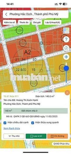 Bán trục chính suối nhum đặng xuân bảng hắc dịch,dt:5x28 giá 1.45ty