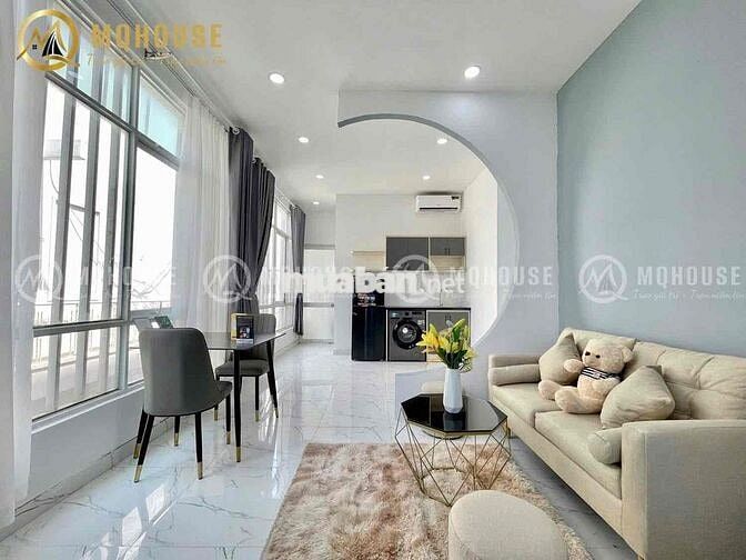 CHDV full nội thất 1pn tách bếp ban công, cửa sổ máy giặt riêng thoáng