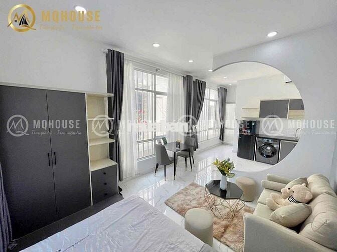 CHDV full nội thất 1pn tách bếp ban công, cửa sổ máy giặt riêng thoáng