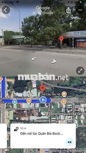 Chủ cần bán lô đất 315m2 mặt tiền đường Cách mạng tháng 8 phú mỹ
