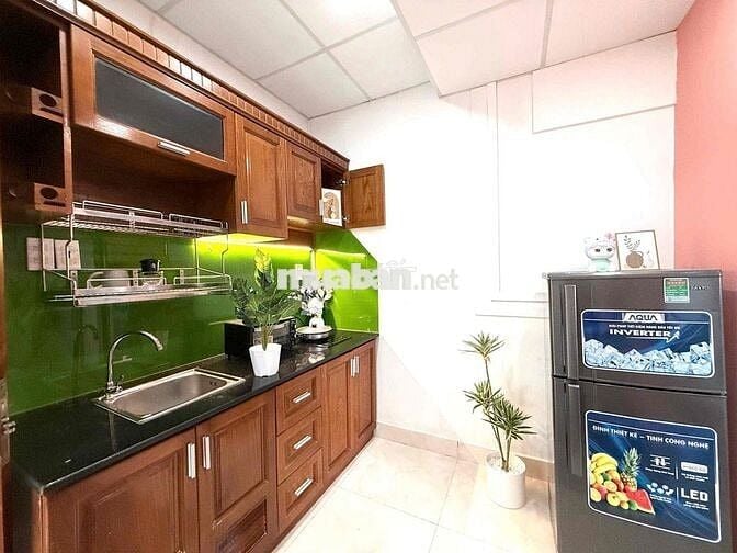 Căn hộ 1PN 40m2 ban công lớn thoáng tại Vạn Kiếp Bình Thạnh