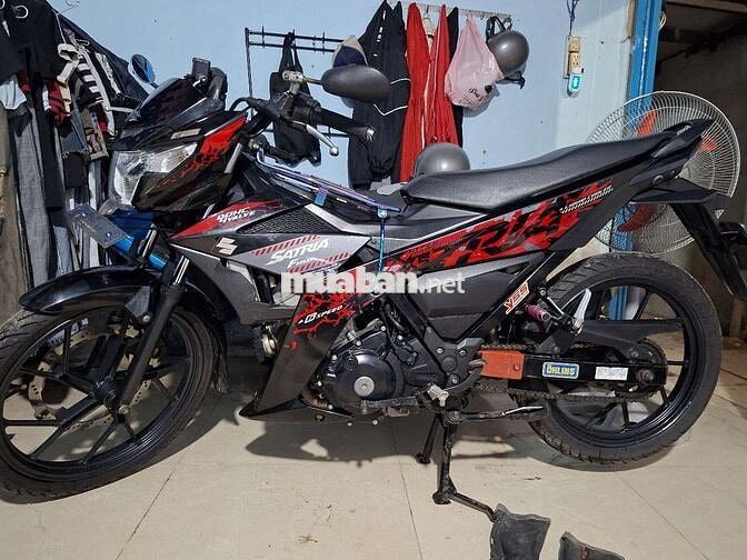 Xe satria 150 2020 màu đỏ đen