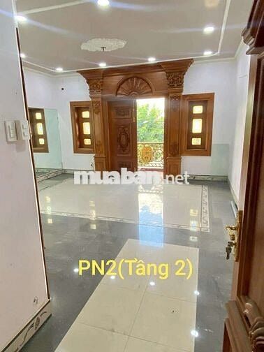 CHO THUÊ BIỆT THỰ 10X20( TRỆT+3 LẦU+5PN+6WC) GÓC 2MT SÂN RỘNG ĐẬU XE