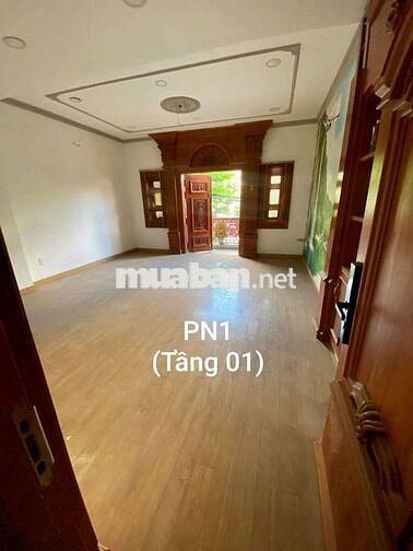 CHO THUÊ BIỆT THỰ 10X20( TRỆT+3 LẦU+5PN+6WC) GÓC 2MT SÂN RỘNG ĐẬU XE
