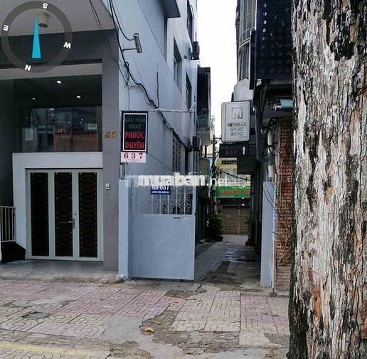 HOT HOT- HÀNG HIẾM - Bán lô đất 44,7m2 Hẻm 637 Trần Hưng Đạo, Q5