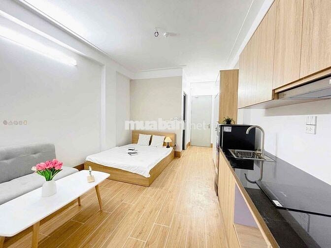 Phòng 37m2, ban công, cửa sổ, Nguyễn Văn Đậu, Bình Thạnh, gần Q1, Q3
