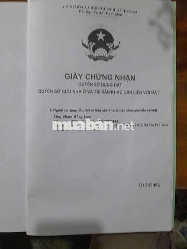 Đất hẻm 84, Đường Số 92 ấp bến đò, Củ Chi