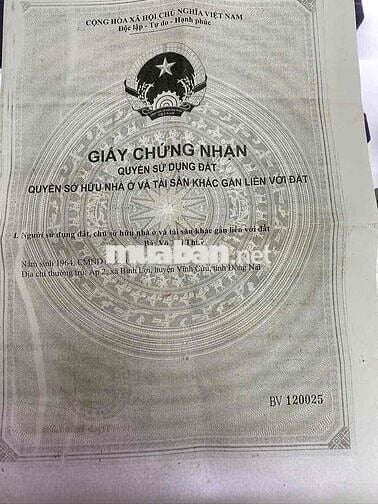 🏡 CẦN BÁN NHÀ ĐẤT TẠI BIÊN HÒA – ĐỒNG NAI