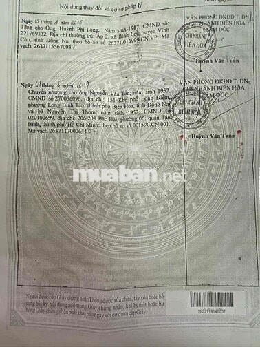 🏡 CẦN BÁN NHÀ ĐẤT TẠI BIÊN HÒA – ĐỒNG NAI
