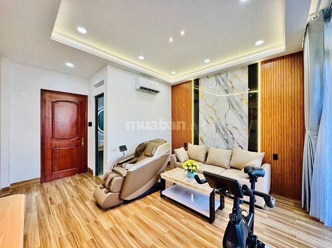 Bán Nhà Gò Vấp 6 Tầng 64m2 Có Thang Máy, Đường Ô Tô 12m, Full Nội Thất
