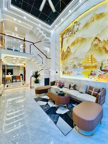 Bán Nhà Gò Vấp 6 Tầng 64m2 Có Thang Máy, Đường Ô Tô 12m, Full Nội Thất