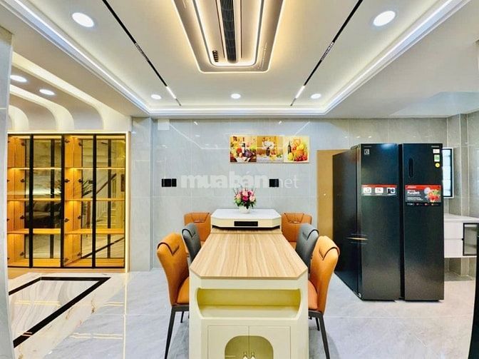 Bán Nhà Gò Vấp 6 Tầng 64m2 Có Thang Máy, Đường Ô Tô 12m, Full Nội Thất