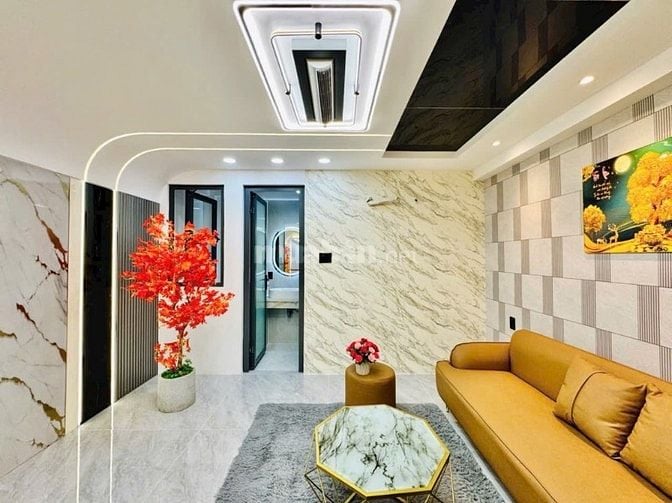 Bán Nhà Gò Vấp 6 Tầng 64m2 Có Thang Máy, Đường Ô Tô 12m, Full Nội Thất