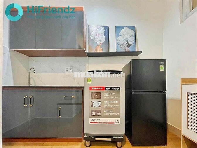 ✨ siêu phẩm studio full nội thất máy giặt riêng - sát Q1,Q5 trống sẵn