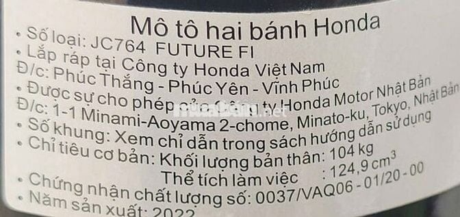 Future125cc 2022 bs 59l3-41233